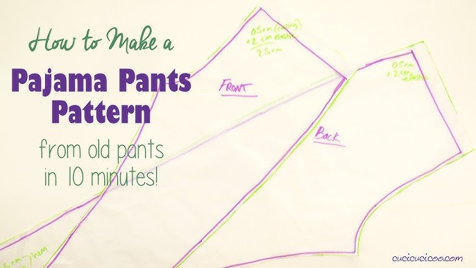 How to Make Fleece PJ Pants 