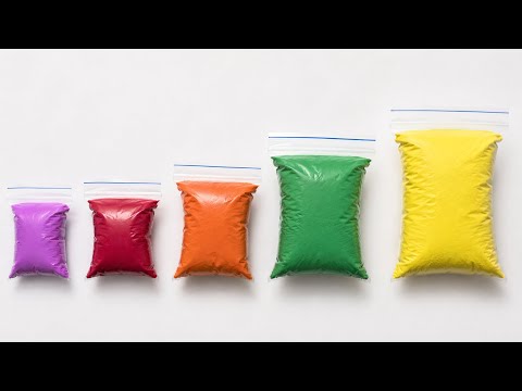 ASMR Clay Unboxing | From Small to Large - Super Satisfying Sounds | ASMR Clay
