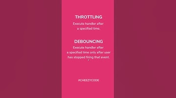 Android - Throttling & Debouncing | CheezyCode Tips & Tricks #shorts