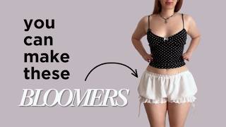 Flowy Bloomers Sewing Tutorial | Beginner Friendly Sewing Pattern