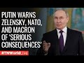 Live putin questions zelenskys legitimacy accuses nato of stoking war with longrange missiles