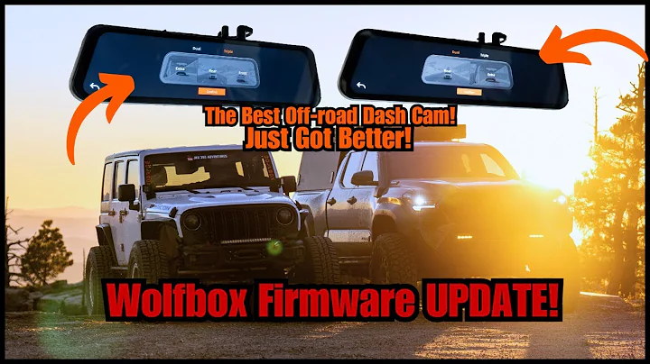 Wolfbox G900 Tri-Pro Firmware Update Tutorial + New Features Explained