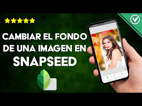 ¿Cómo cambiar el fondo de una imagen en SNAPSEED? - Edita tus fotos