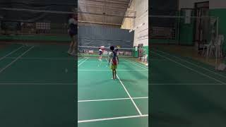 Shaun vs Titas #badminton #badmintonlovers #sports #monterosa #shuttlecock #sweatsesh