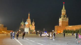 Вечерняя Москва - Никольская улица и Красная площадь