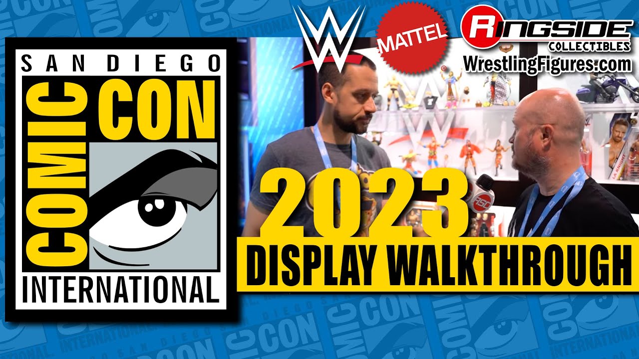 San Diego Comic Con 2023 Wrestling Figure Coverage (Photos) - Wrestlezone