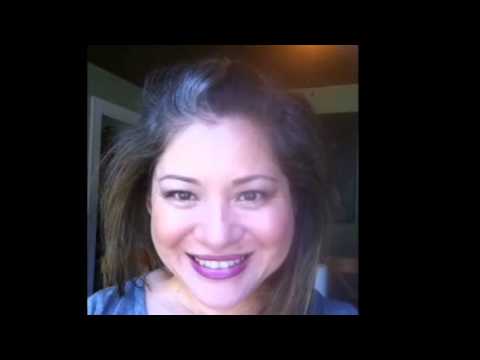 Gray hair transition. - YouTube