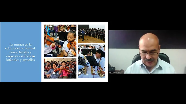 "La educacin musical en Mexico, logros, retos y propuestas" - Dr Raul Capistrn