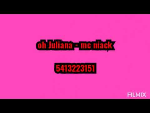 Mc Niack Oh Juliana Id Youtube