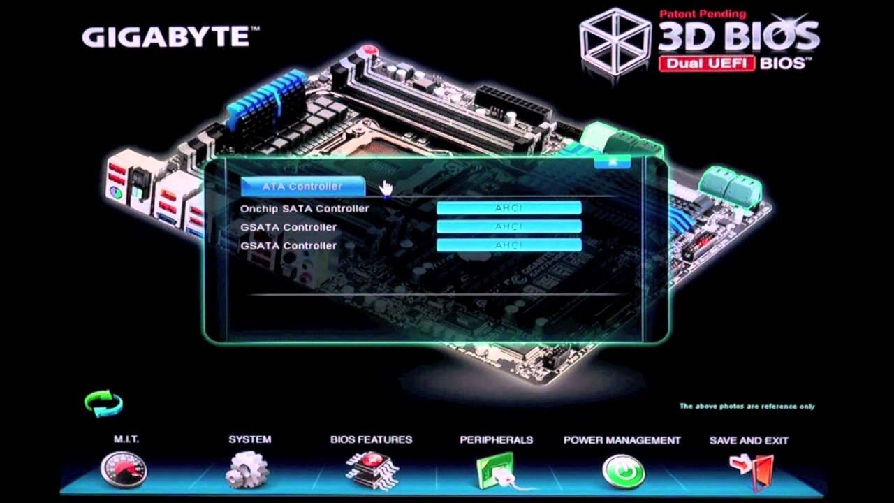 Как перепрошить биос gigabyte. Как перепрошить биос gigabyte
