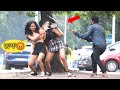 Scary Blind Man Attackk on Cute Girls 😳 PrankBuzz