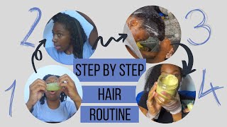 Step by Step Wash Day + Deep Conditioning | Type 4 Hair