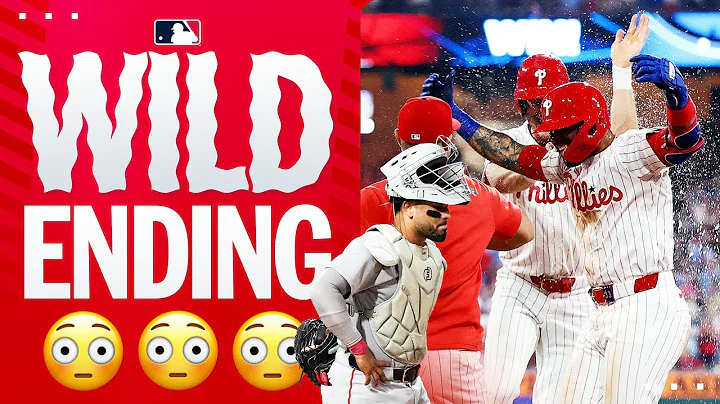 One of the STRANGEST walk-offs you’ll EVER see in Philly! 😳