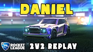 Daniel Ranked 2v2 POV #475 - Daniel & xel VS WondaMike & sosa - Rocket League Replays