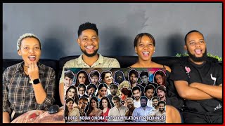 African Friends Reacts To 1(One) Hour Indian Cinema Edits Compilation.