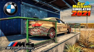 BMW M4 GTS restoration - Car Mechanic Simulator 2021 screenshot 5