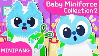 Learn colors with MINIPANG | 🍼Baby Miniforce Collection2 | MINIPANG TV 2D Play