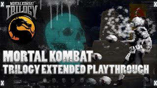 Mortal Kombat Trilogy X Playthrough - (sub-zero & Robot Smoke)