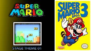 NES Music Orchestrated - Super Mario Bros 3 - Stage Theme 01