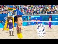 Vier YOUTUBER spielen VOLLEYBALL