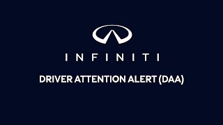 2026 INFINITI QX60 - Driver Attention Alert (DAA)