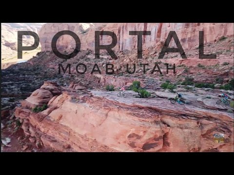 PORTAL trail like you've never seen before 4k Drone