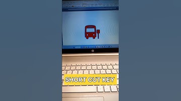 Bus 🚌 Short cut key in msword #computer #msword