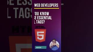 Web Developers Cool Html Tags
