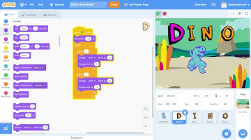 10 Minutes Scratch Coding For Kids - DIY Make a Game : What is Your Name Part 2