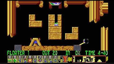 Activity Video 27: Lemmings: Fun Level 10 to Save Every Lemming