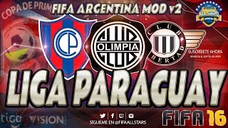 FIFA 16 Liga Paraguay 2016 MOD V2 FIFA-ARGENTINA.NET