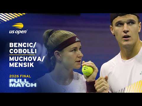 Bencic/Cobolli vs. Muchova/Mensik Full Match | 2026 US Open Final