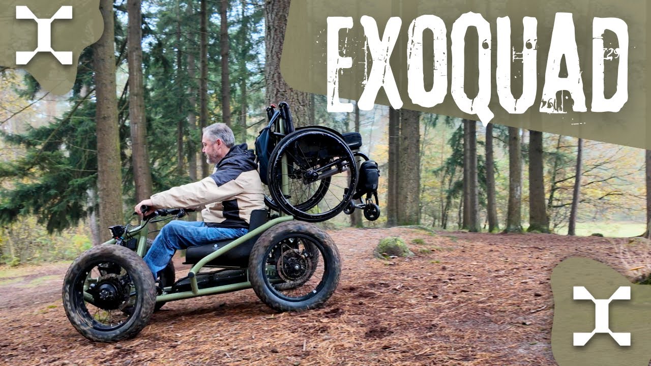 Hoe gaaf is dit!🤩Crossen met de EXOQUAD uit NOORWEGEN!