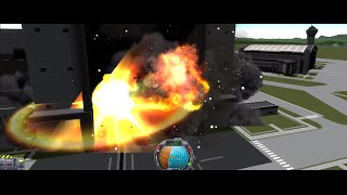 KSP Update - Destroy The Kerbal Space Center - Building Destruction