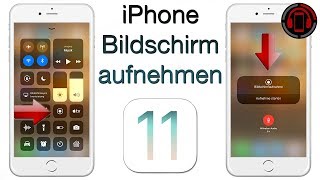 iPhone Bildschirm aufnehmen - iOS 11 Screen Recording Tutorial [Deutsch/German]