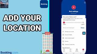 How To Add Location On Booking.com Hotels App screenshot 5