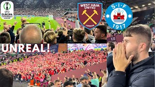 LANZINI PENALTY SENDS WEST HAM THROUGH! || West Ham 1-0 Silkeborg Matchday vlog