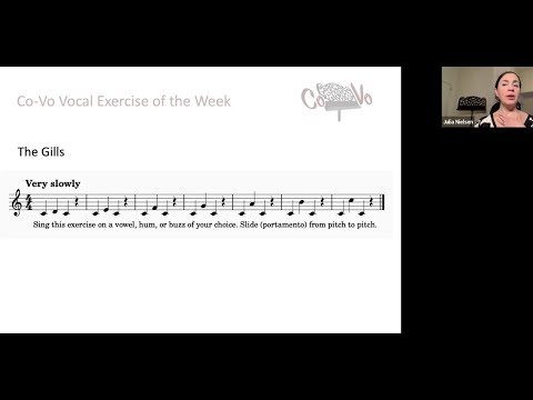 Co-Vo Vocal Exercise of the Week #27 | The Gills | March 17, 2024