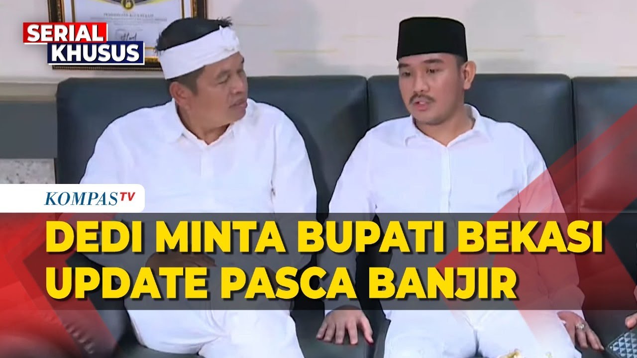Деди Муляди просит регента Бекаси сообщить о ситуации после наводнения | НАВОДНЕНИЕ