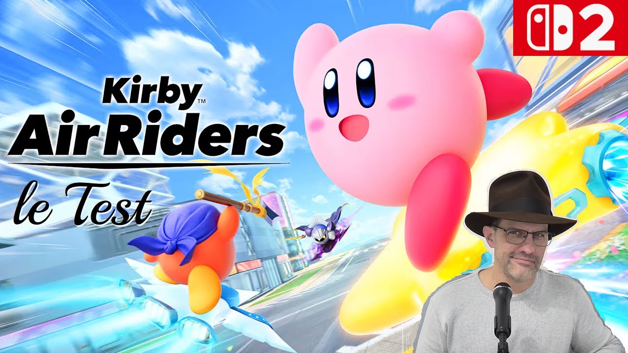 TEST - Kirby Air Riders : toujours plus vite