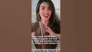 Atalarik Syach Ngaku Difitnah, Siap Lawan dengan Tsania Marwa