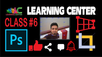 photoshop cc crop Tool, Perspective Crop tool, Slice Tool use, Bangla Tutorial, Class#6 #learningcer