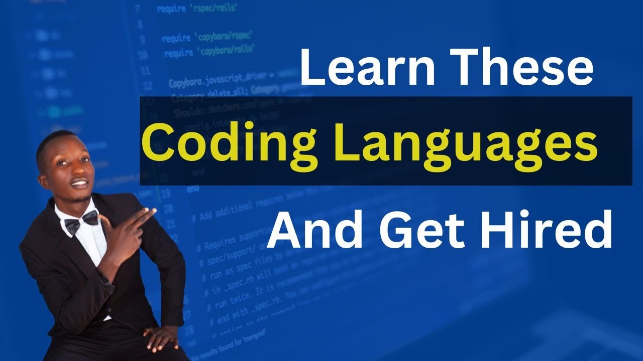 Programming languages to learn and get you a JOB - YouTube