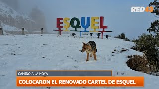 Colocaron El Renovado Cartel De Esquel