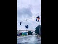Hurricane Ian takes out traffic light in Tampa