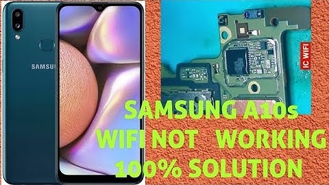 Wifi and Bluetooth Not Working solution / samsung A10s wifi & Bluetooth 100% working solution