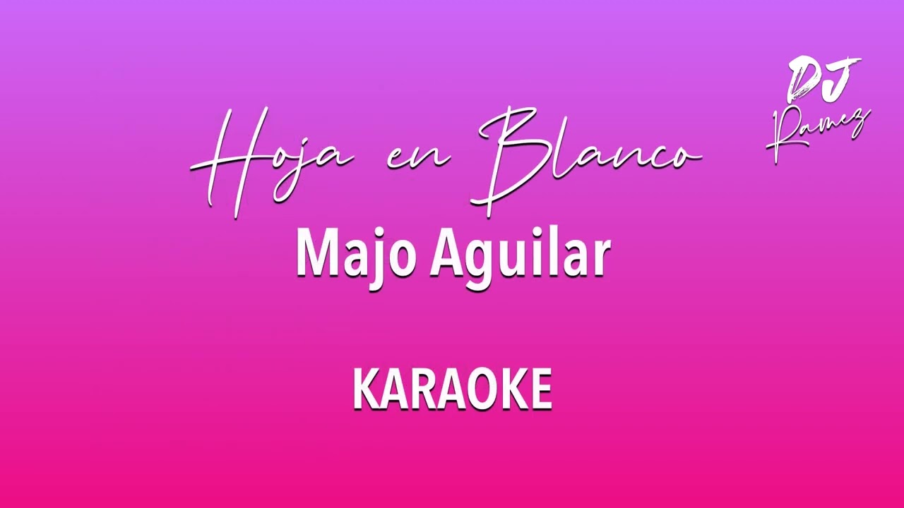 Hoja en AguilarKaraoke2023 Acordes Chordify
