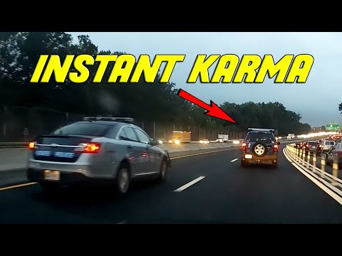 BEST OF CONVENIENT COP | Drivers Busted by Police, Instant Karma, Karma Cop, Justice Clip, Road Rage