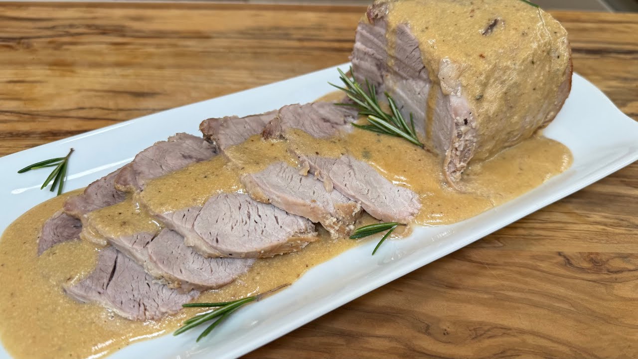 Lomo de cerdo curado en leche