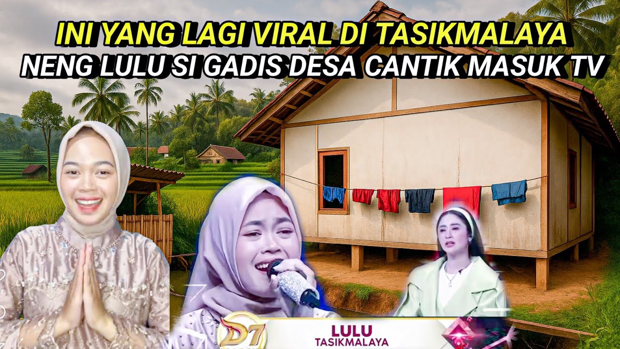 VIRAL.. NENG LULU GADIS DESA HEBOHKAN WARGA TASIKMALAYA